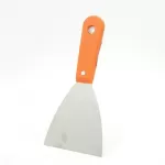 เกียงโป๊วสี  แสตนเลสด้ามส้ม 5"